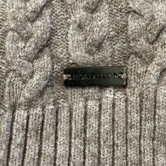 Picadilly open front knitted cardigan Large - Picture 4 of 5